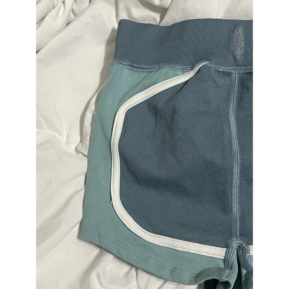 FP Movement Free People There You Go Run Shorts In blue Combo Sz. XS/S - Picture 5 of 11